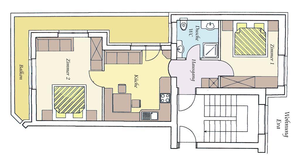Appartements Hochzillertal Kaltenbach Pokoj fotografie